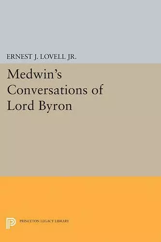 Medwin's Conversations of Lord Byron cover