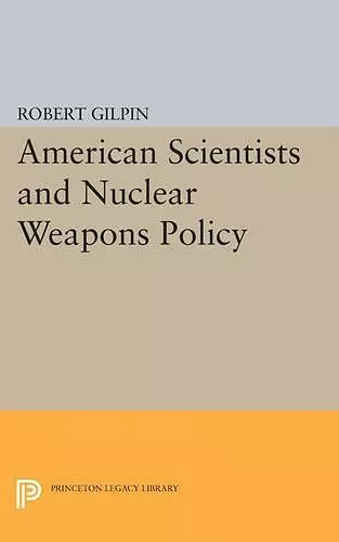 American Scientists and Nuclear Weapons Policy cover