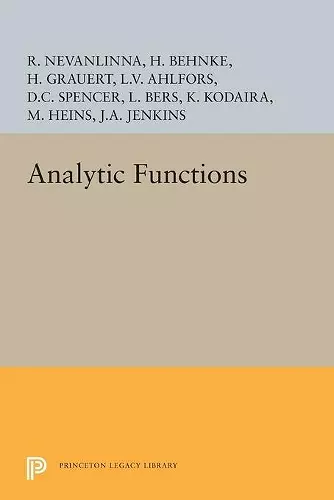 Analytic Functions cover