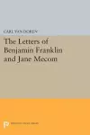 Letters of Benjamin Franklin and Jane Mecom cover