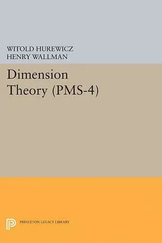 Dimension Theory (PMS-4), Volume 4 cover