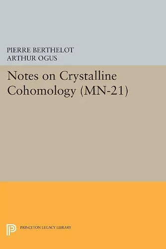 Notes on Crystalline Cohomology cover