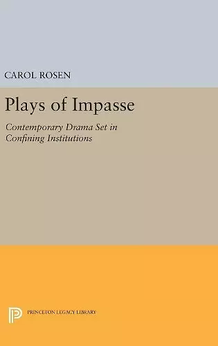 Plays of Impasse cover