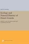 Ecology and Natural History of Desert Lizards cover