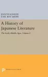 A History of Japanese Literature, Volume 2 cover