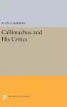 Callimachus and His Critics cover