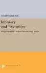 Intimacy and Exclusion cover