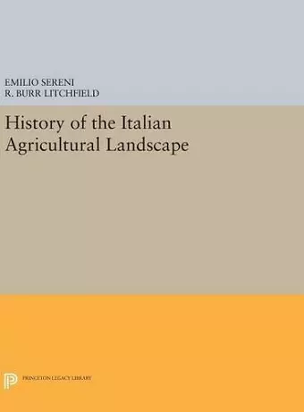 History of the Italian Agricultural Landscape cover