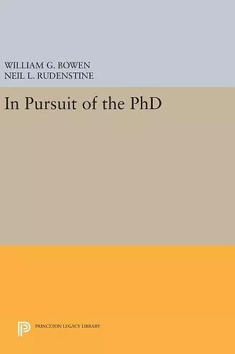 In Pursuit of the PhD cover