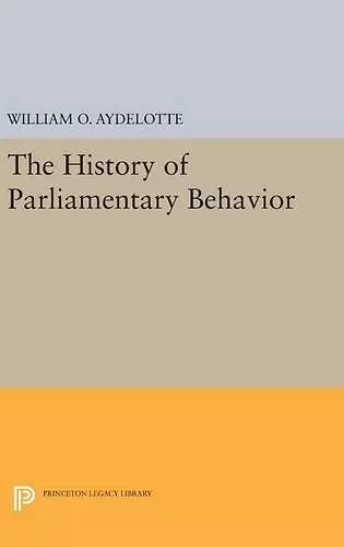 The History of Parliamentary Behavior cover