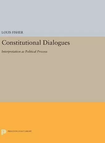 Constitutional Dialogues cover