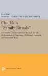 Chu Hsi's Family Rituals cover