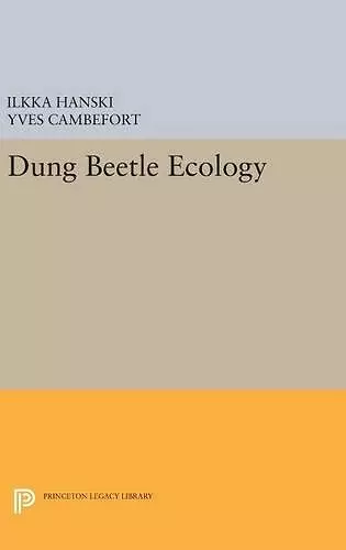 Dung Beetle Ecology cover