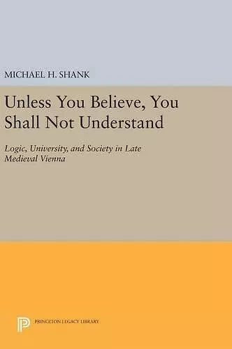 Unless You Believe, You Shall Not Understand cover