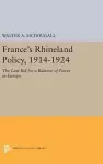 France's Rhineland Policy, 1914-1924 cover