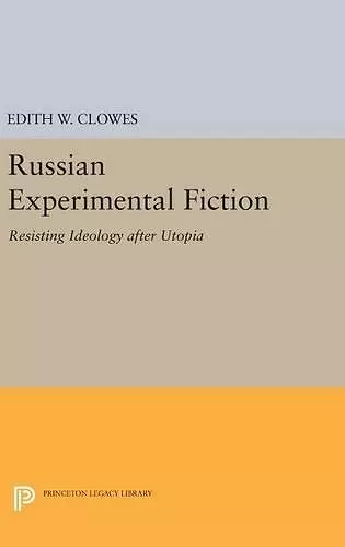 Russian Experimental Fiction cover