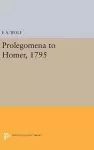 Prolegomena to Homer, 1795 cover