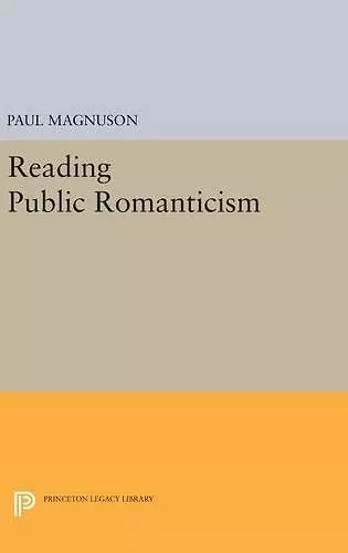 Reading Public Romanticism cover