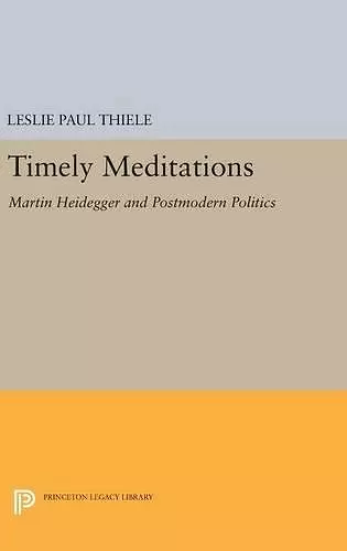 Timely Meditations cover