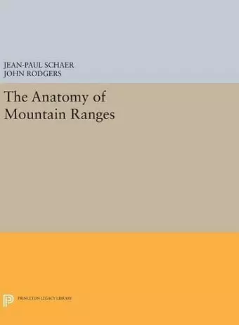 The Anatomy of Mountain Ranges cover