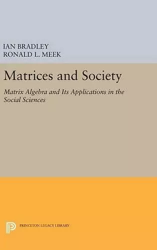 Matrices and Society cover