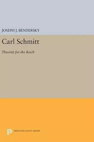 Carl Schmitt cover