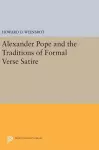 Alexander Pope and the Traditions of Formal Verse Satire cover