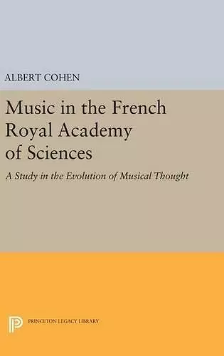 Music in the French Royal Academy of Sciences cover