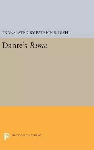 Dante's Rime cover