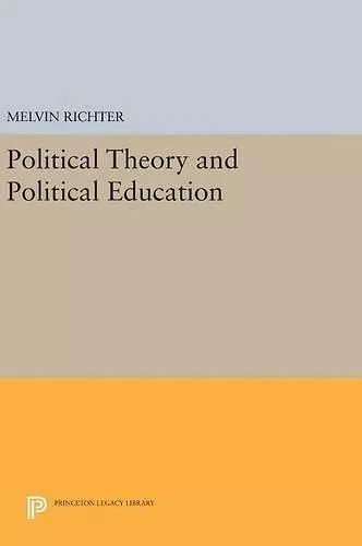 Political Theory and Political Education cover