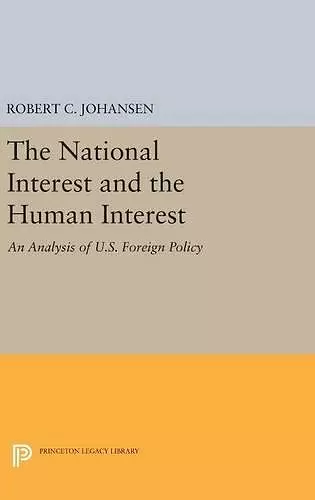 The National Interest and the Human Interest cover