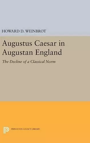 Augustus Caesar in Augustan England cover