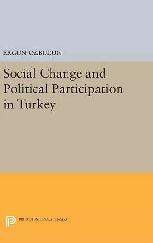 Social Change and Political Participation in Turkey cover