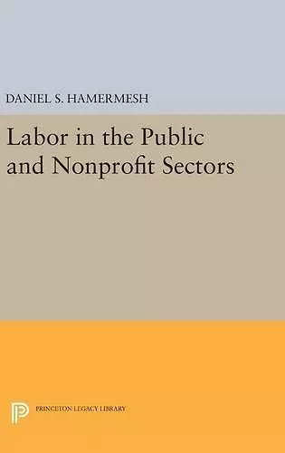 Labor in the Public and Nonprofit Sectors cover