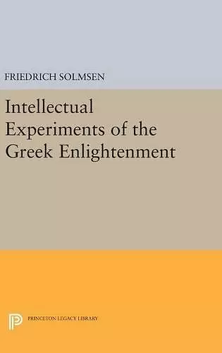 Intellectual Experiments of the Greek Enlightenment cover