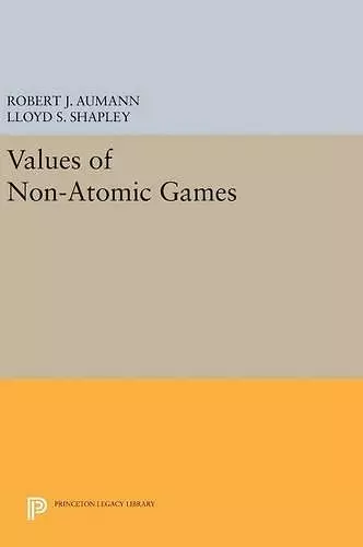 Values of Non-Atomic Games cover