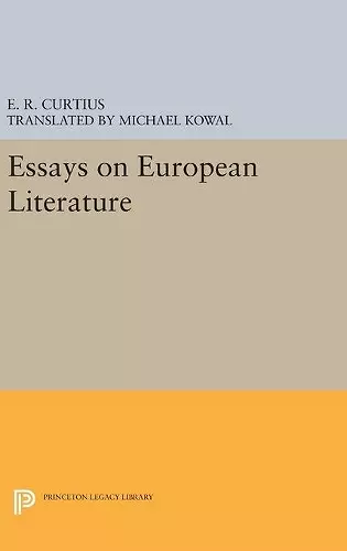 Essays on European Literature cover