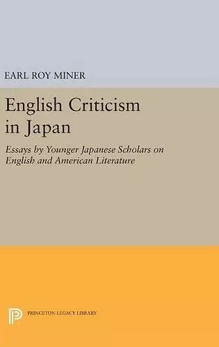 English Criticism in Japan cover