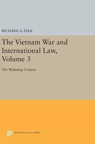 The Vietnam War and International Law, Volume 3 cover