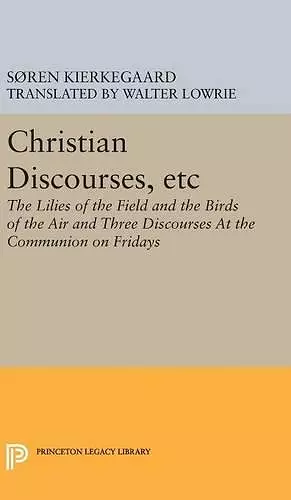 Christian Discourses, etc cover