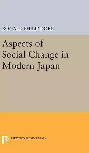 Aspects of Social Change in Modern Japan cover