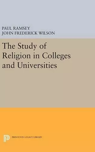 The Study of Religion in Colleges and Universities cover