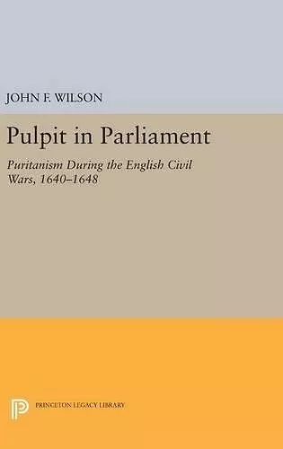 Pulpit in Parliament cover