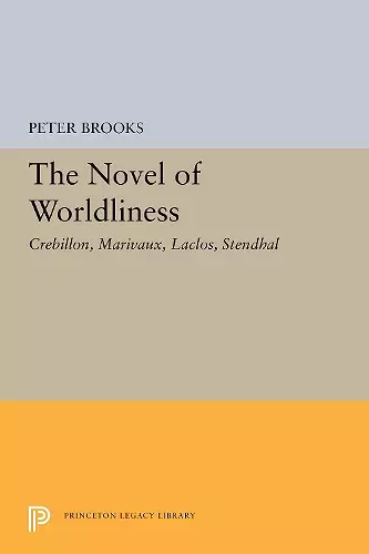 The Novel of Worldliness cover