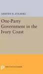 One-Party Government in the Ivory Coast cover