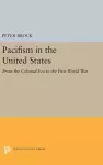 Pacifism in the United States cover