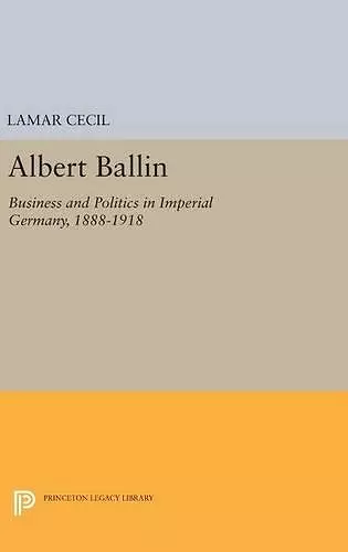 Albert Ballin cover