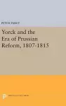 Yorck and the Era of Prussian Reform cover