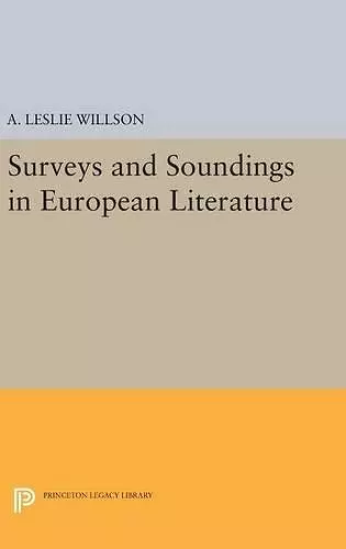 Surveys and Soundings in European Literature cover