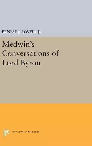 Medwin's Conversations of Lord Byron cover